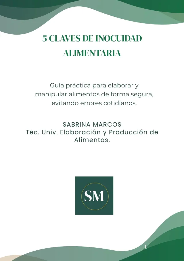 5 CLAVES DE INOCUIDAD ALIMENTARIA