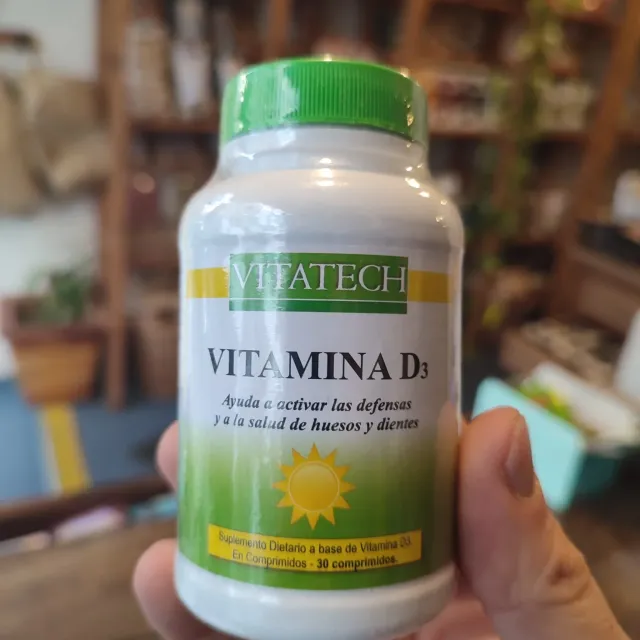 Vitatech Vitamina D3 x30 comprimidos