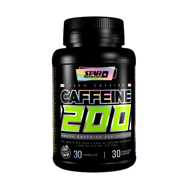 CAFEINA  200 X30CAP -STAR NUTRITION