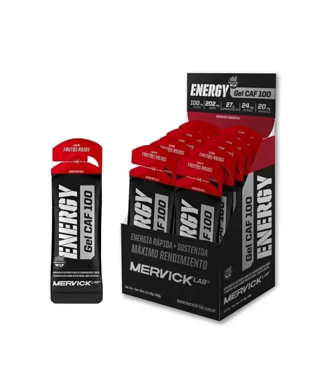 Gel energy cafeina 100g maverick caja x12U