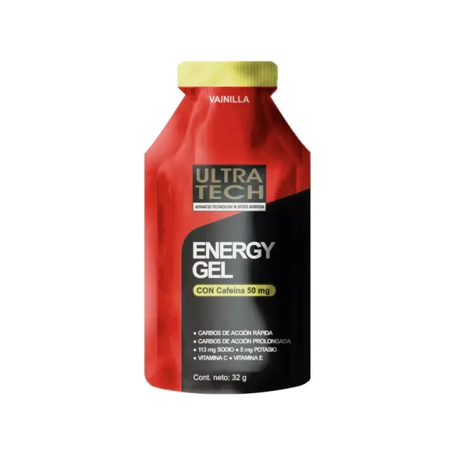 Energy Gel con Cafeína x 12 unidades - ULTRA TECH