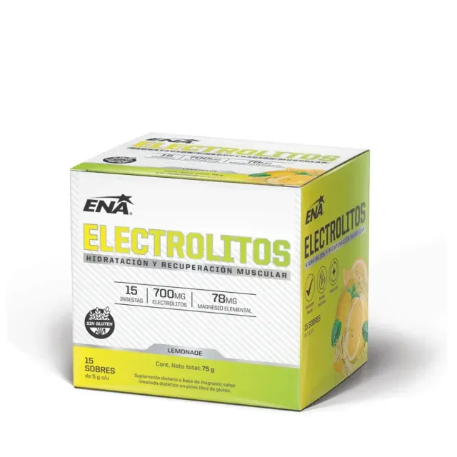 Electrolitos Ena Limonade caja x15U