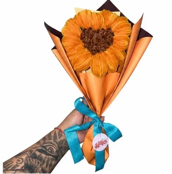 Girasol corazón grande