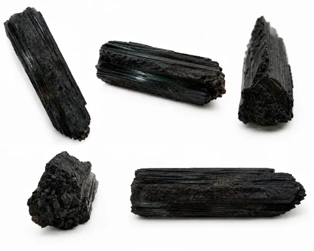 Turmalina negra Schorl de colección · 137 g · Pieza única 3