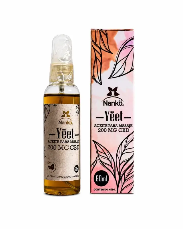 Aceite Para Masajes con CBD - Nanko