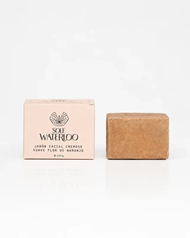 Jabón Facial Suave Flor de Naranjo 110 g - Sole Waterloo 2