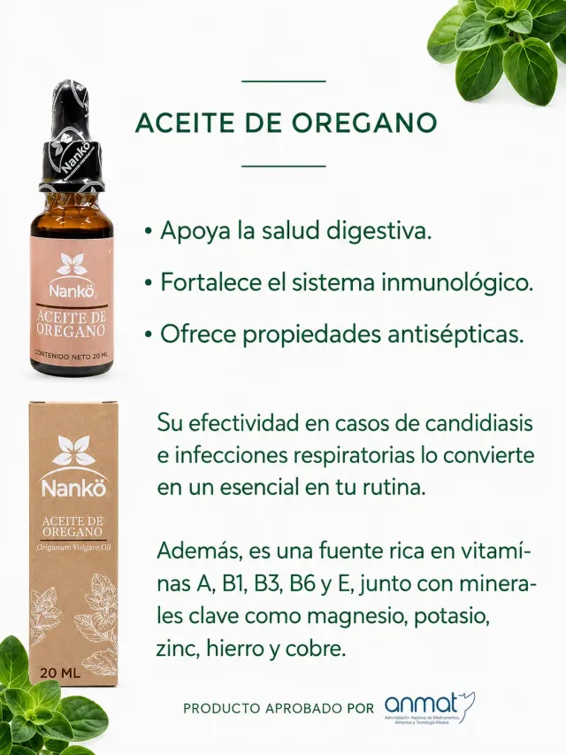 Aceite De Oregano - Nanko 2