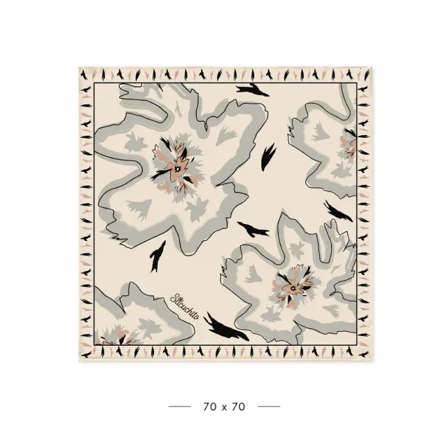 Pañuelo Seda 70x70  - Solar 3