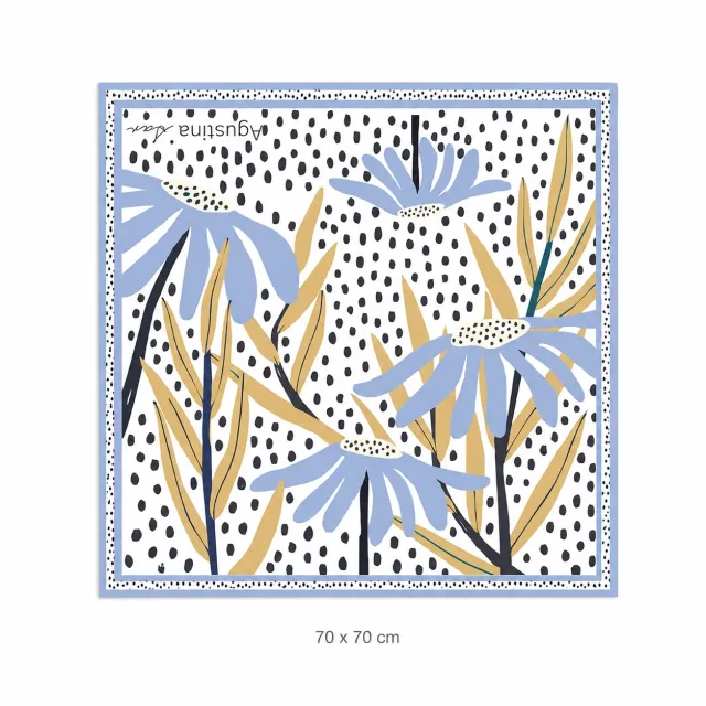 Pañuelo Seda 70x70  - Solar 2