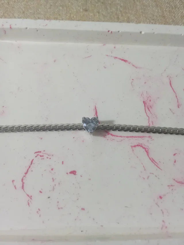 Pulcera con corazon stras 2