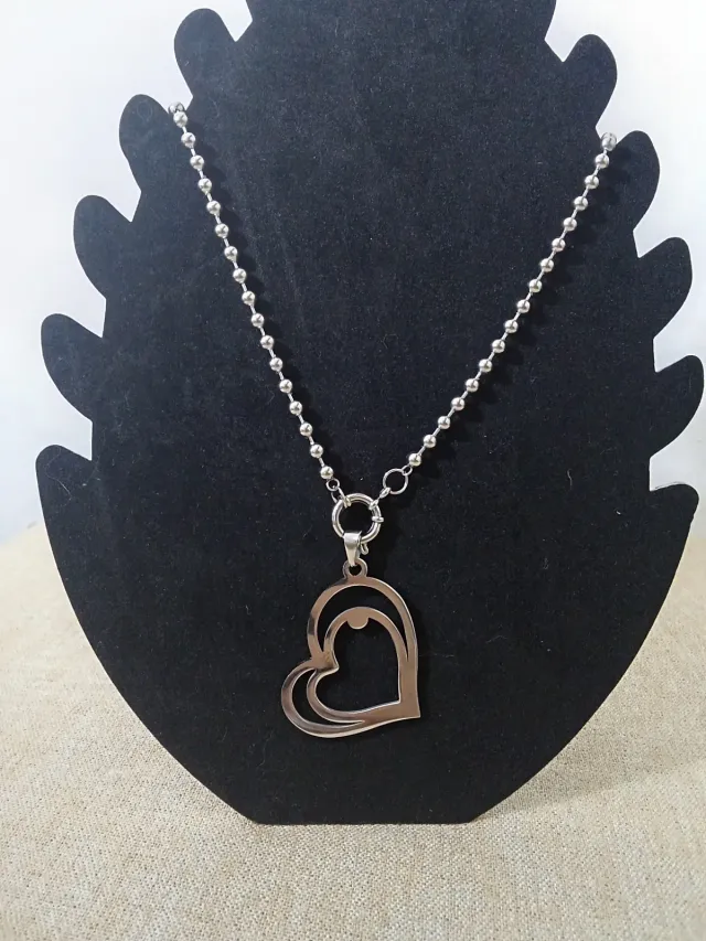 Collar corazón