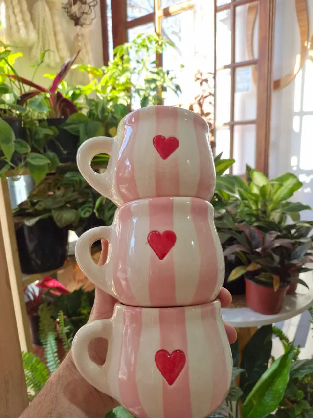 Tazas corazones