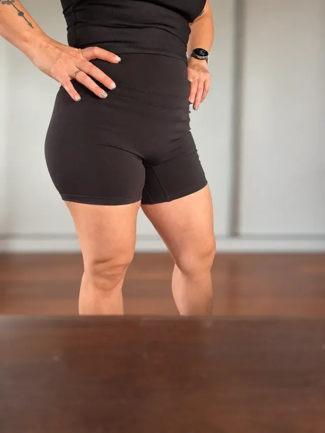 Short Nila Lycra pesada doble costura modeladora 4