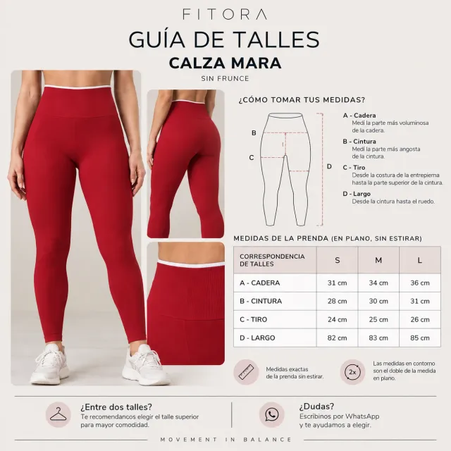 CALZA SEAMLESS SIN FRUNCE MARA 3