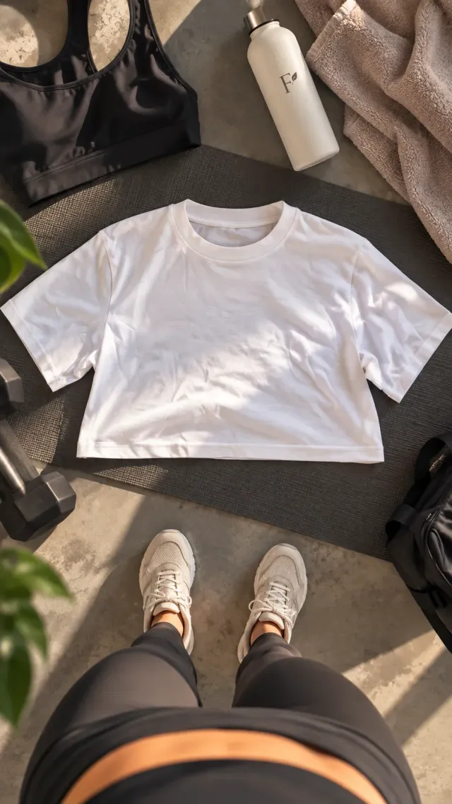Crop Top Algodon Premium calidad 20.1 5