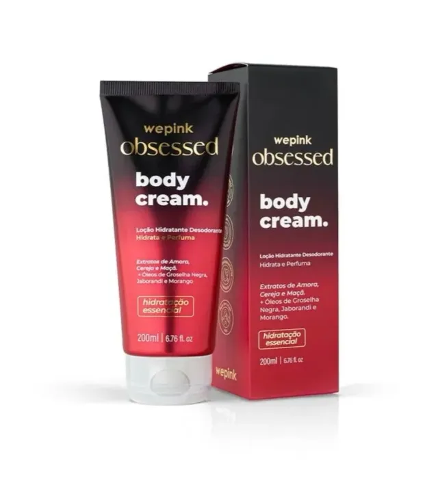 Body Cream Obsessed Desodorante Hidratante 200ml - Wepink