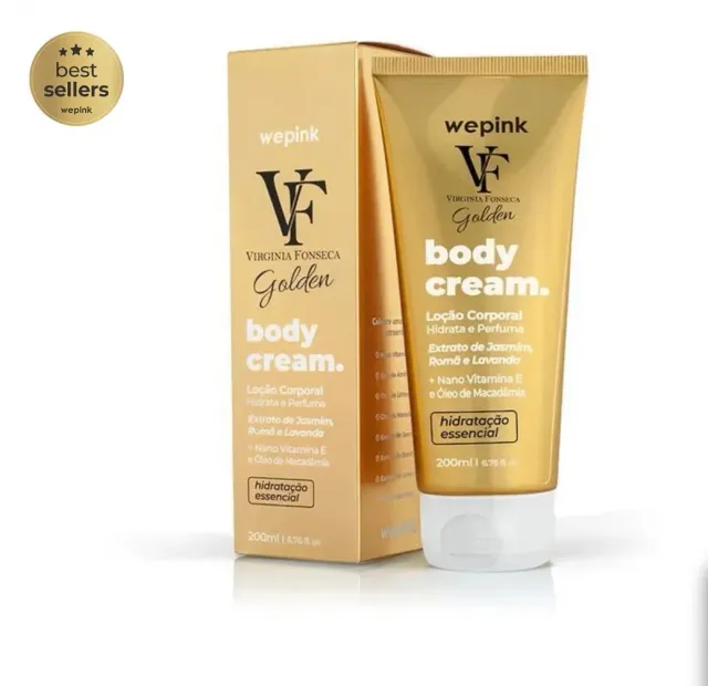 Body Cream VF Golden Desodorante Hidratante 200ml - Wepink