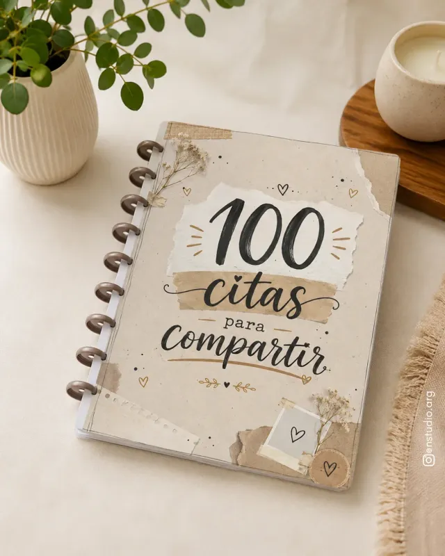 Cuaderno 100 citas para compartir