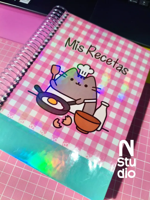 Recetario Gatito Cute