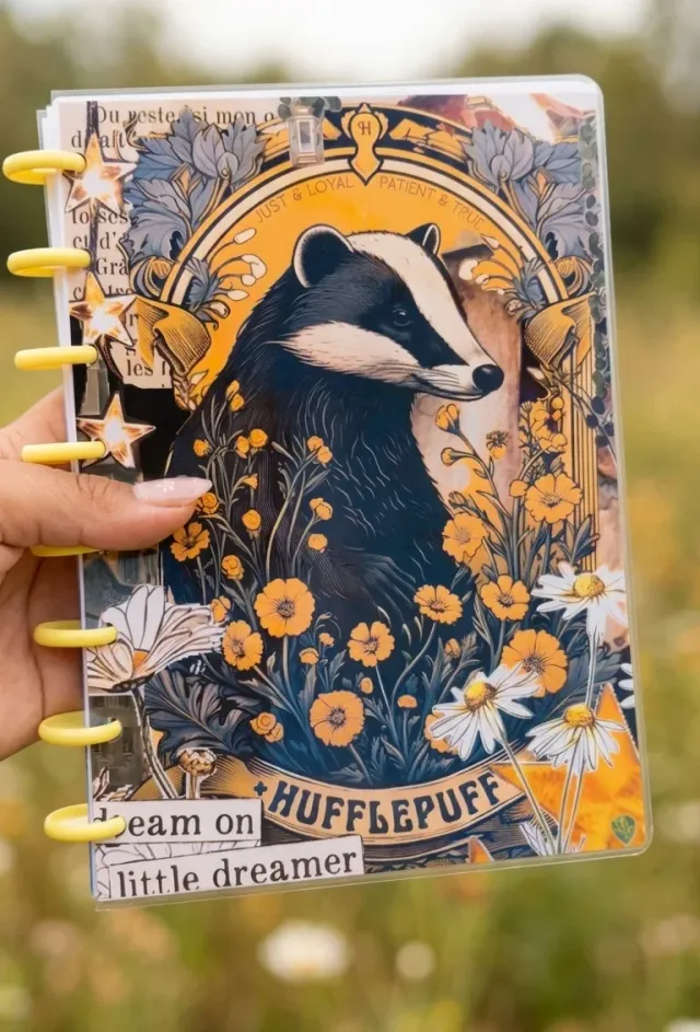 Cuaderno Hufflepuff