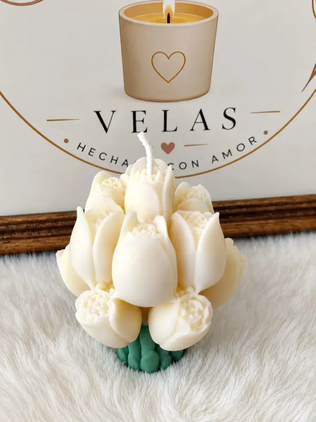 Vela de tulipanes grandes 2