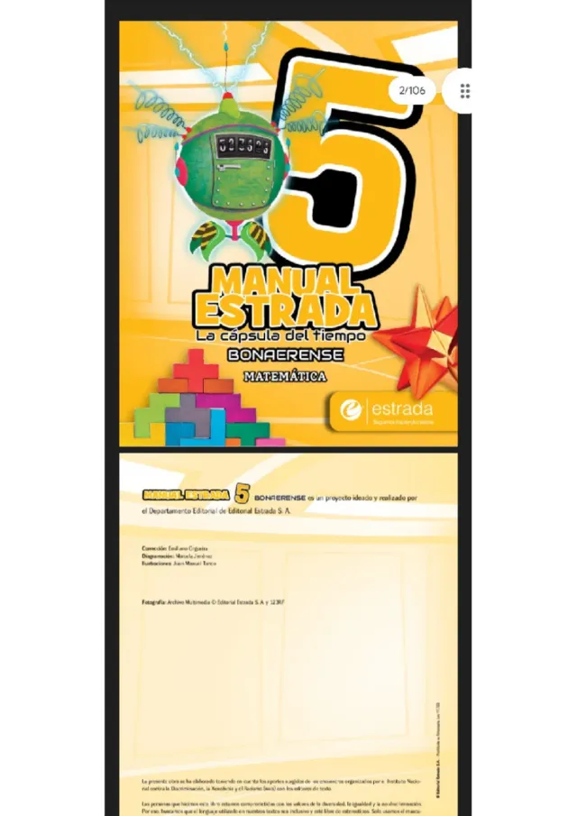 La capsula del tiempo 5 matemática bona PDF