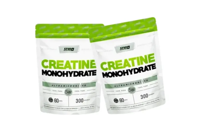 2 Creatinas Monohidratadas 300g Star Nutrition