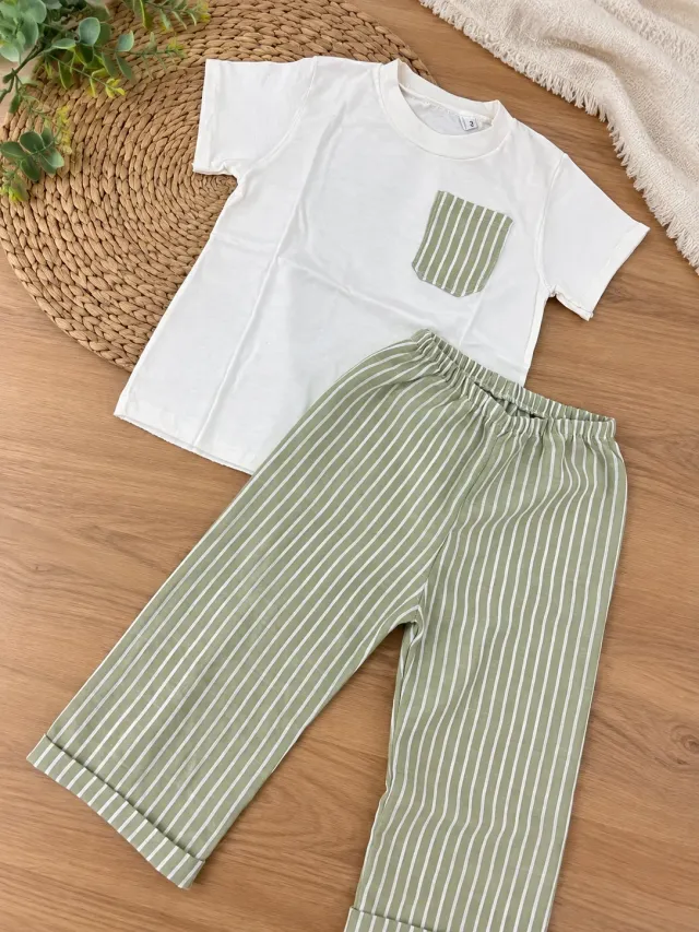 Conjunto Lino largo