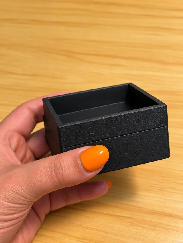 Caja para Punto Cruz (Negro) 4