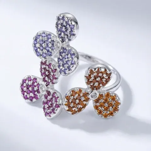 Anillos Flores Regulable
