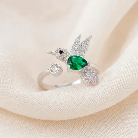 Anillo Colibrí Regulable
