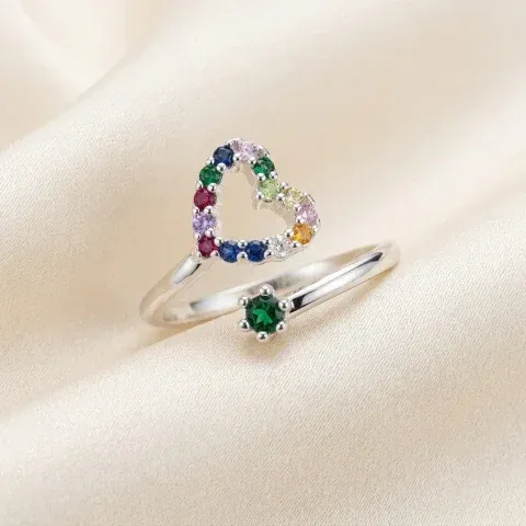 Anillo Corazón Regulable