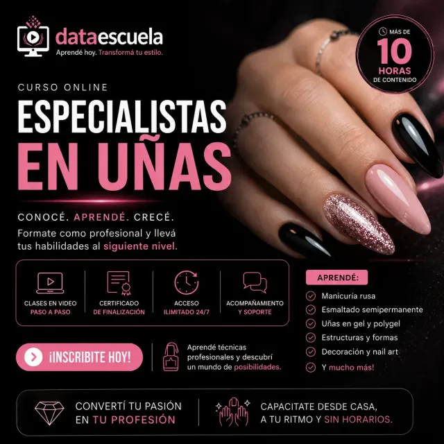 Curso de Especialista en Uñas