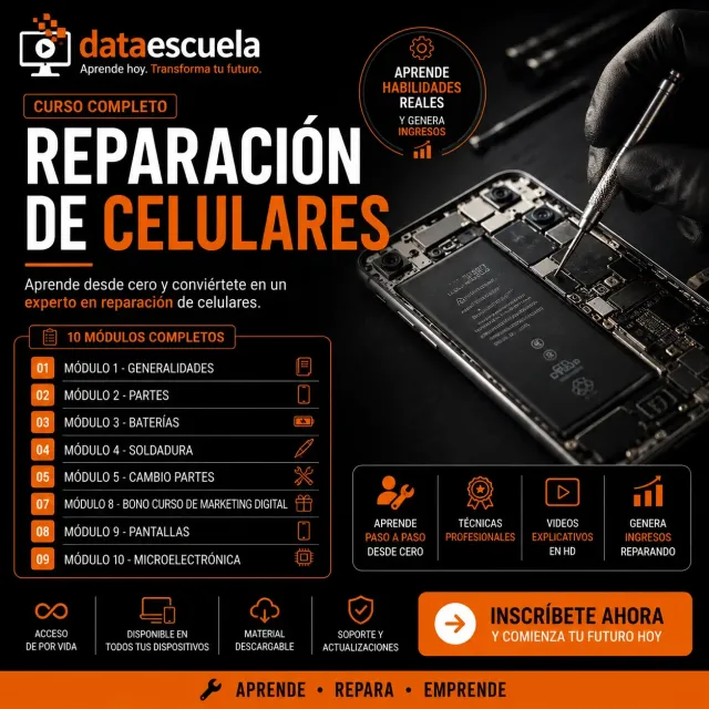 Curso de Reparación de Celulares