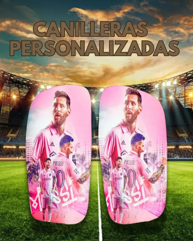 Canilleras Fútbol Personalizables