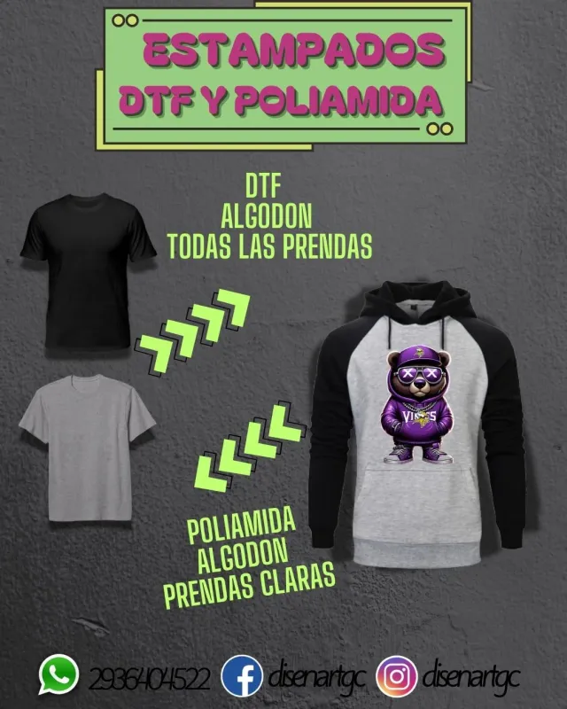 Estampados en DTF 5