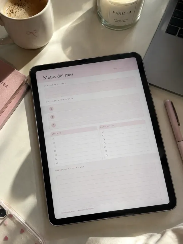 Planner organizador. 2