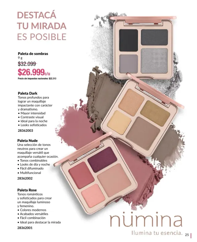 Paleta de sombras