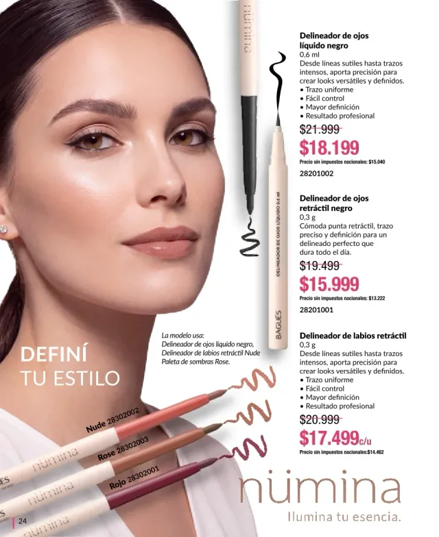 Delineador de labios/ojos