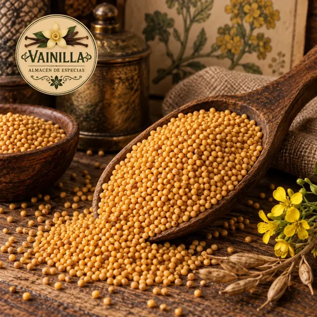Mostaza grano