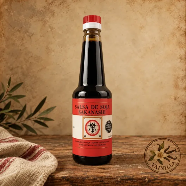 Salsa de Soja Sakanashi Roja
