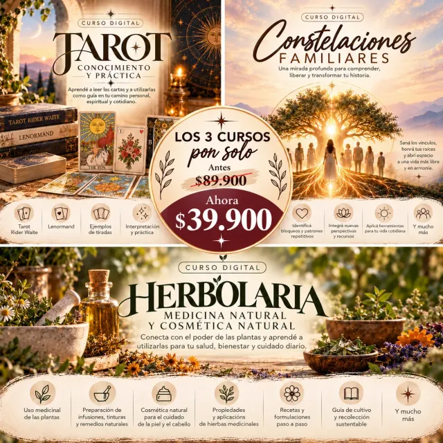 Pack Especial 3 Cursos Digitales