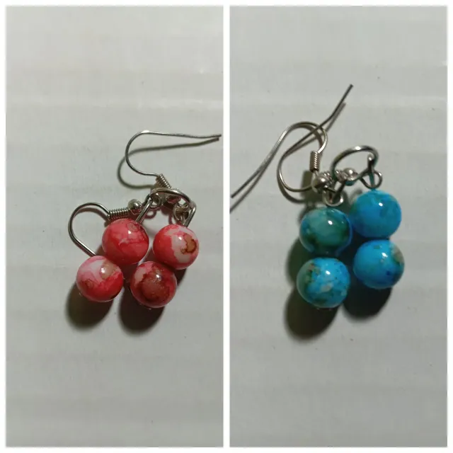 Aros Azul y Rojo