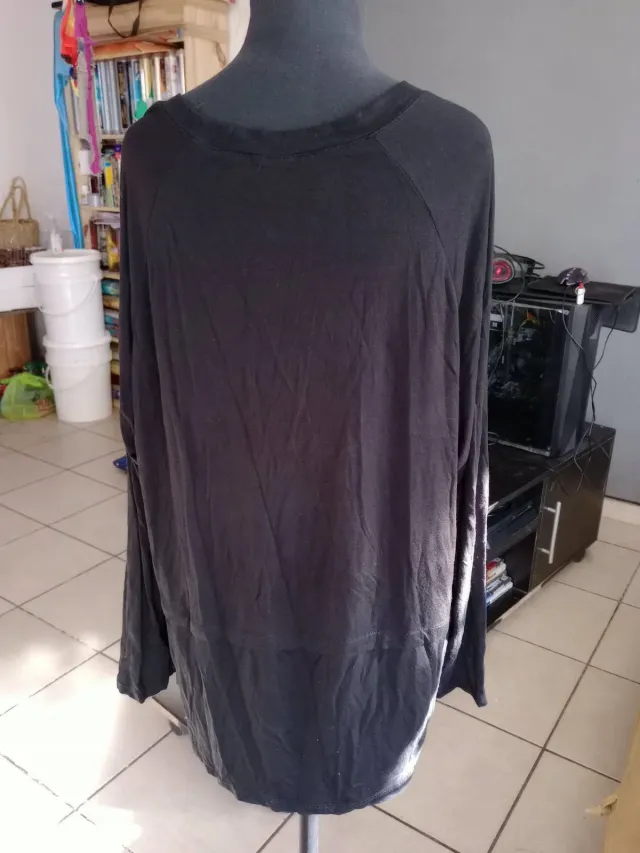 Remeron de modal con detalle estampado 2
