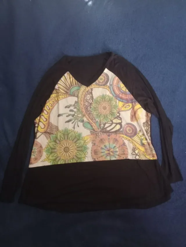 Remeron de modal con detalle estampado 3