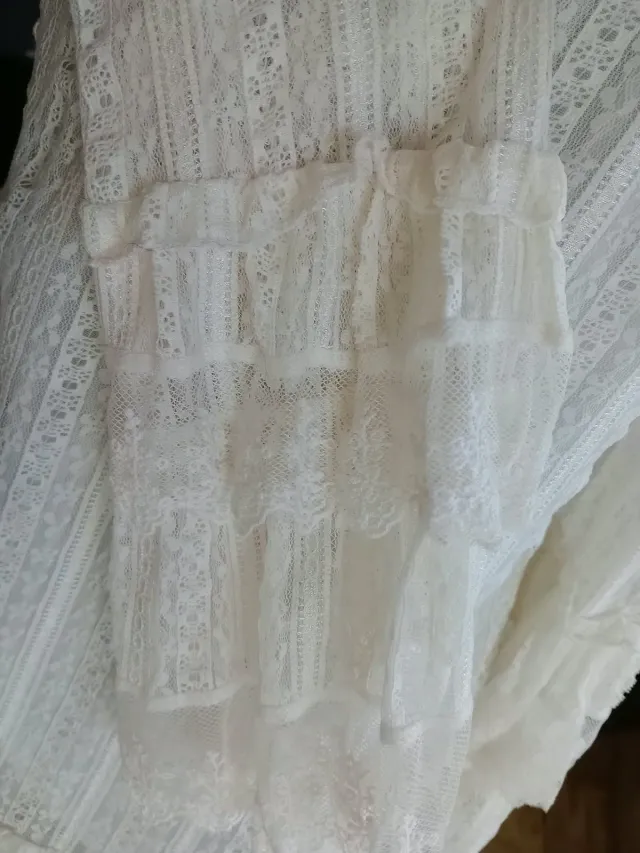 Vestido de encaje elastizado 3