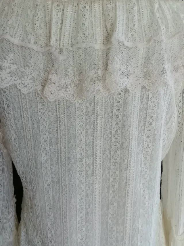 Vestido de encaje elastizado 4