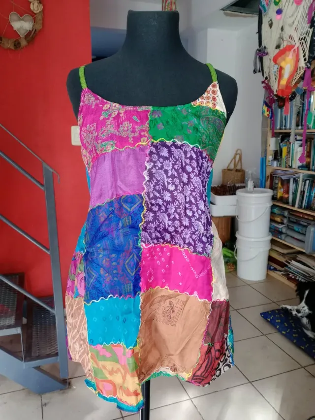 Blusa patchwork