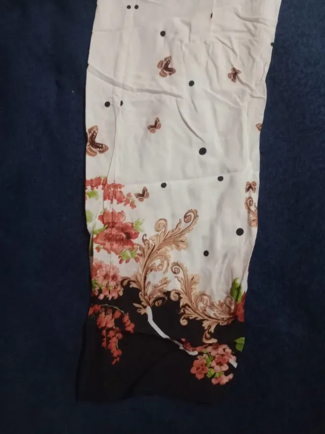 Pantalon fibrana estampado 2