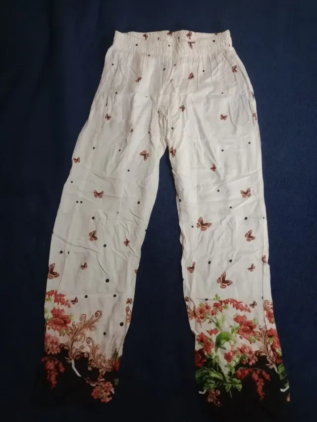 Pantalon fibrana estampado 4